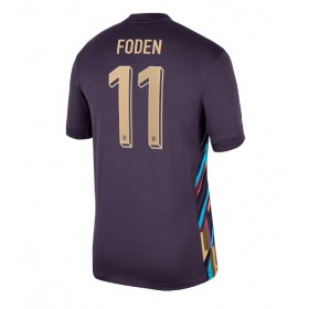 England Phil Foden #11 Borta Kläder EM 2024 Kortärmad